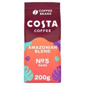 Costa Coffee Intense Amazonian Blend Beans 200g